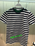专柜代购LACOSTE/2016春夏款男士条纹圆领T恤TH7966-2色-J1