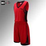 正品包邮李宁篮球服 男士特价球衣红色背心套装 训练比赛队服定制