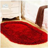 家用现代卧室床边加厚椭圆形韩国弹力丝地毯客厅满铺榻榻米毯