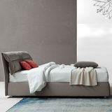布床可拆洗 布艺床小户型 简约现代北欧床1.8米 储物时尚结婚床