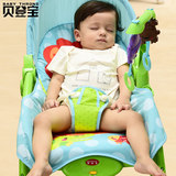 贝登宝婴儿摇椅便携音乐安抚宝宝摇椅儿童躺椅哄睡神器摇篮床玩具