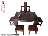 老船木茶桌小型茶台功夫泡茶桌椅组合户外阳台茶艺桌简约现代家具