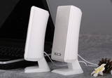 transwin/全微A-920超长2.0声道USB电脑经典音箱多媒体音响白色
