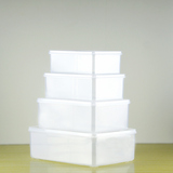 保鲜盒批发 长方形套装塑料盒冰箱食品保鲜饭盒饭店打包盒 包装盒