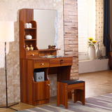 现代板式梳妆台 带抽带镜子木质化妆桌 大小梳妆台 卧室家具