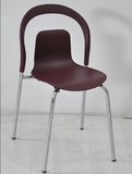 特价包邮黑白色时尚塑料椅子简约现代餐椅办公室接待椅咖啡厅座椅