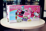 HelloKitty凯蒂猫多功能电动仿真收银机玩具儿童模拟过家家玩具