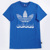 专柜正品Adidas三叶草 夏季FASHION系列 男子短袖T恤 S19233特价