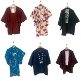 古着vintage传统日本和服浴衣羽织和风舞台短外套开衫少女装139