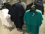 HM H＆M 专柜正品代购 男装 超值圆领短袖T恤纯棉吸汗 多色