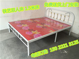 铁艺床双人床单人床席梦思床1.5米铁架床铁床上下床实木床子母床