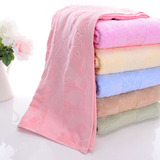 加厚纯棉毛巾被单双人盖毯  欧式提花夏季毛巾被午睡盖毯空调毯