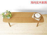 日式白橡木实木方凳子北欧简约化妆凳宜家现代矮凳换鞋凳特价定制