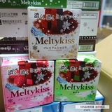 日本Meiji明治Meltykiss雪吻巧克力冬季限定56g牛奶可可草莓抹茶
