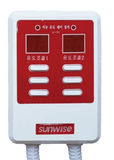 韩国进口电暖炕电热膜地暖电热板静音双控大功率温控器带数显包邮