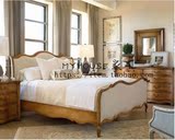 欧式整装实木布艺双人床美式公主床法式现代简约婚床韩式卧室家具