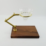 全网首创手工制作纯铜原木可调节手冲咖啡架（普通版）