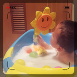 儿童潮宝宝浴室向日葵花洒 水龙头喷水花洒戏水洗澡沐浴浴桶玩具