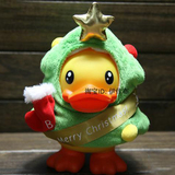 圣诞节礼物semk创意B.Duck小鸭子圣诞树储钱钱箱存钱 储蓄罐bduck