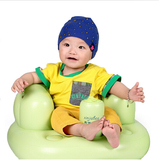 正品宝宝充气沙发婴儿多功能学坐椅餐椅安全浴凳座椅便携式靠背椅