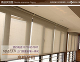 北京办公室 写字楼 阳台用遮光卷帘 电动遮光卷帘办公室窗帘定做