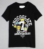 正品代购 CHOCOLATE x Baby Milo7周年联名款系列 男女款短袖T恤