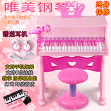3-6岁-12岁儿童电子琴带麦克风男孩女孩早教音乐宝宝钢琴玩具