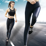 终极科技压缩裤女夏高腰健身训练紧身吸汗速干高弹力跑步运动长裤