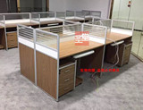 重庆办公家具厂家直销员工桌办公室办公桌铝合金屏风隔断