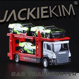 裕丰盒装1:64 斯堪尼亚轿运车 汽车运输车 合金卡车模型儿童玩具