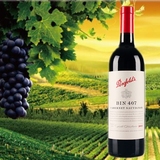 奔富bin407红酒 澳洲原瓶原装进口 正品干红葡萄酒 2013年份 木塞
