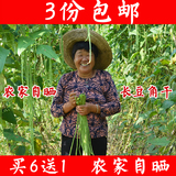 【干长豆角】湖南土特产 农家自制250g超嫩豇豆干脱水蔬菜纯天然