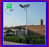太阳能路灯新农村改造LED锂电池4米6米A字臂户外灯路灯杆高杆灯