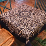 民族风田园古典棉麻布艺餐桌布大台布盖布茶几布中式加厚创意复古