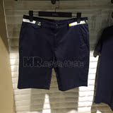 gxg.jeans男装2016夏季新品代购 百搭款藏青色休闲短裤 62622215
