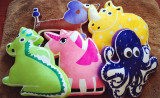 加拿大原装正品儿童收纳系列动物造型抱枕靠垫玩具卡通玩偶