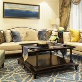 样板间新中式家具 现代中式实木沙发 客厅新古典休闲沙发组合家具