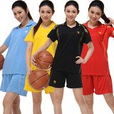 女子篮球服套装女款短袖短裤体育运动比赛球服女中学生球衣春夏季
