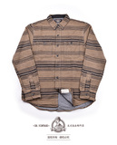 现货 RRL 老式粗纺条纹棉布 复古美式乡村风格 工装衬衫 夹克