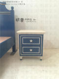 上海家具定制新古典地中海美式乡村简约现代实木卧室儿童床头柜