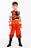 少儿少数民族演出服 儿童新款服装蒙古族藏族舞蹈男童表演服饰