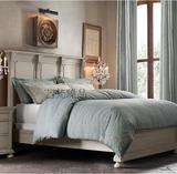 出口外贸法式复古床美式床新古典实木床1.5米双人床1.8米婚床定制