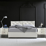 简欧宫庭可拆洗布艺床 北欧简约现代风格储物1.8米1.5 小户型布床