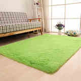 特惠现代丝毛加厚地毯卧室客厅茶几床边毯卫浴厨房地垫可定制