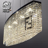 水晶灯LED客厅灯长方形吸吊灯现代欧式奢华简约卧室豪华灯饰大气
