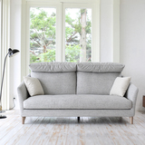 日式沙发小户型单人双人三人可拆洗布艺沙发客厅卧室现代沙发