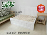 新款多功能实木抽拉床伸缩床带储物坐卧两用推拉床儿童床支持订做
