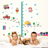 喜羊羊卡通身高贴 爆款促销卧室客厅儿童房幼儿园装饰防水墙贴画