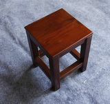 客厅小木凳子新中式小方凳家用小凳子香樟木头小板凳实木成人矮凳