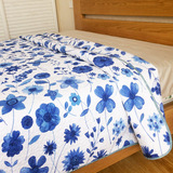 外贸原单欧式水洗绗缝被韩国床盖双人1.5米1.8米衍缝被三件套特价